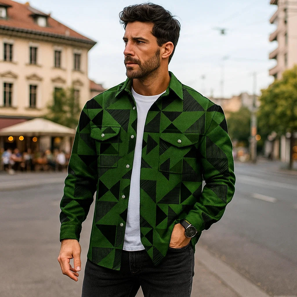 Vivano - Julian Casual Jacket Green / M Jacket