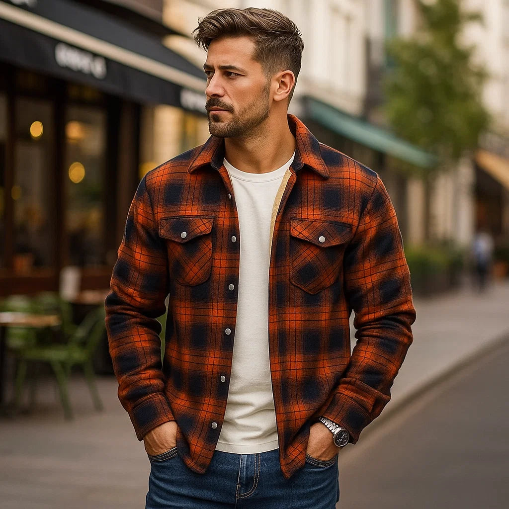 Vivano - Leo Plaid Winter Coat