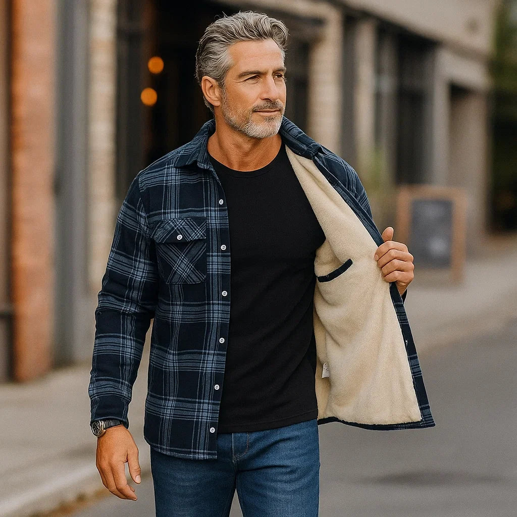 Vivano - Leo Plaid Winter Coat