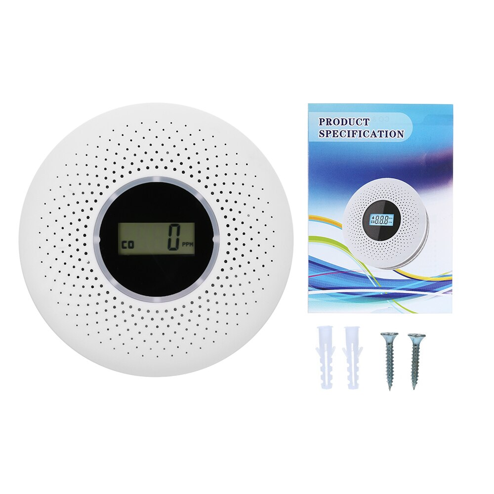 Lyra | 2-in-1 Carbon Monoxide and Smoke Sensor Combo for Home Safety