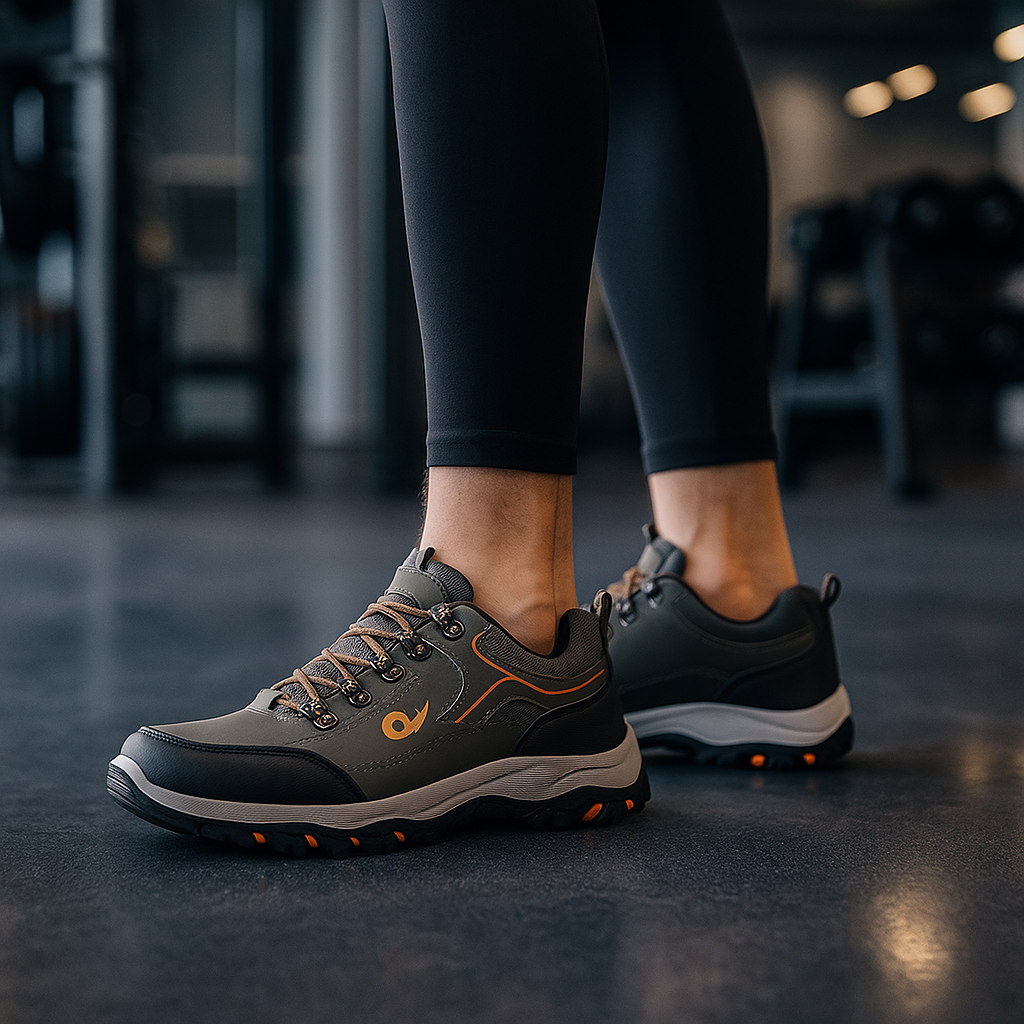Men's Waterproof Trekking Shoes - Lightweight - Anti-Slip Grip