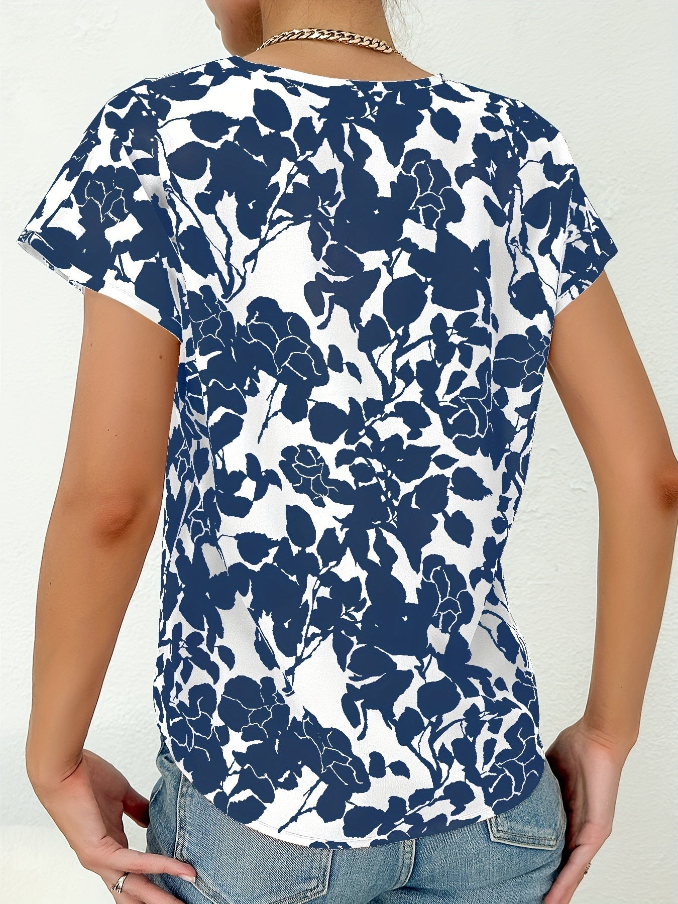 Floral Top | Summer floral print blouse | Lightweight, casual style