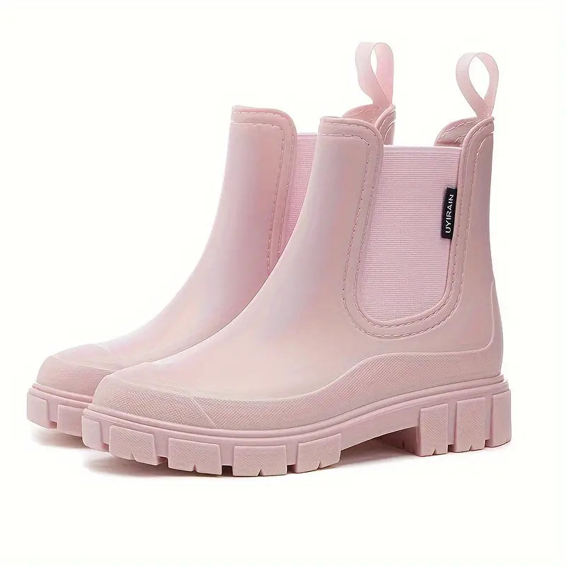 Women's Chelsea Boots | Waterproof, Low Heel, Slip-On