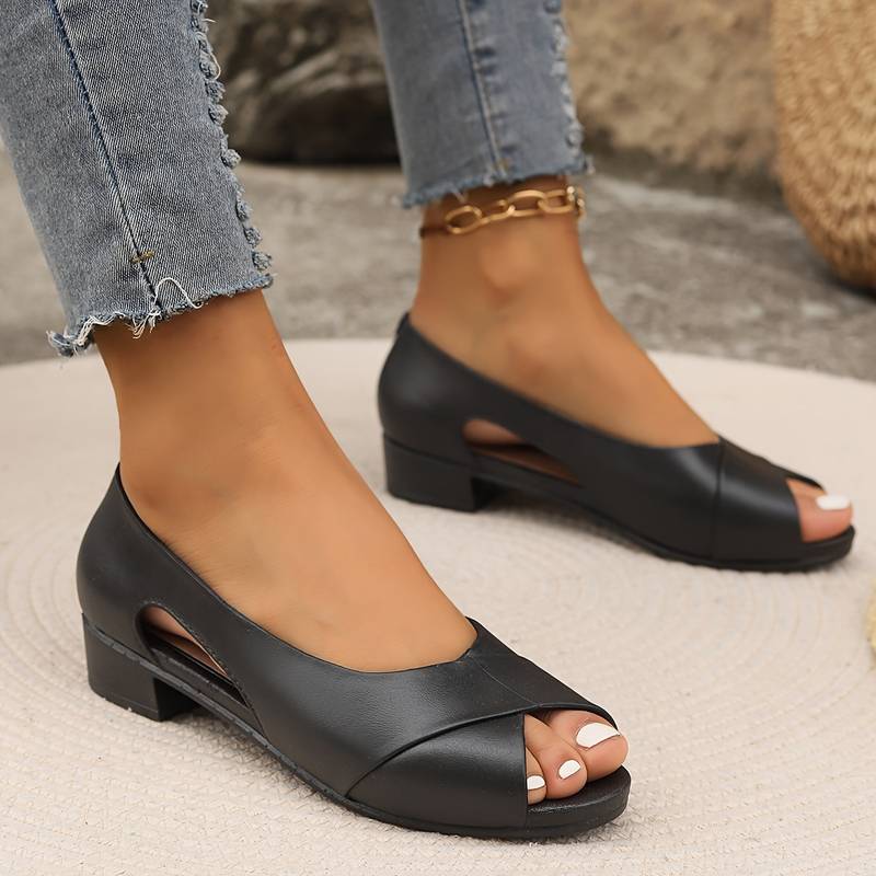 Lune London Elegant Orthopedic Heeled Sandals