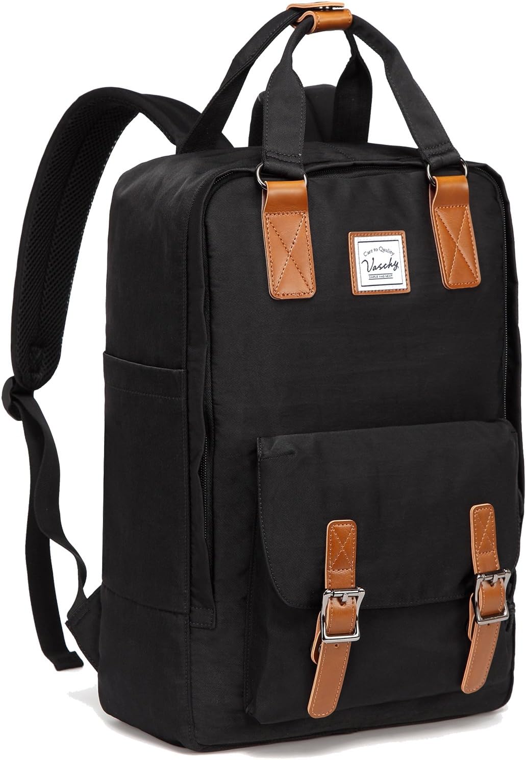 Laptop Backpack | 15.6 Inch Water-Resistant, Vintage Organizer