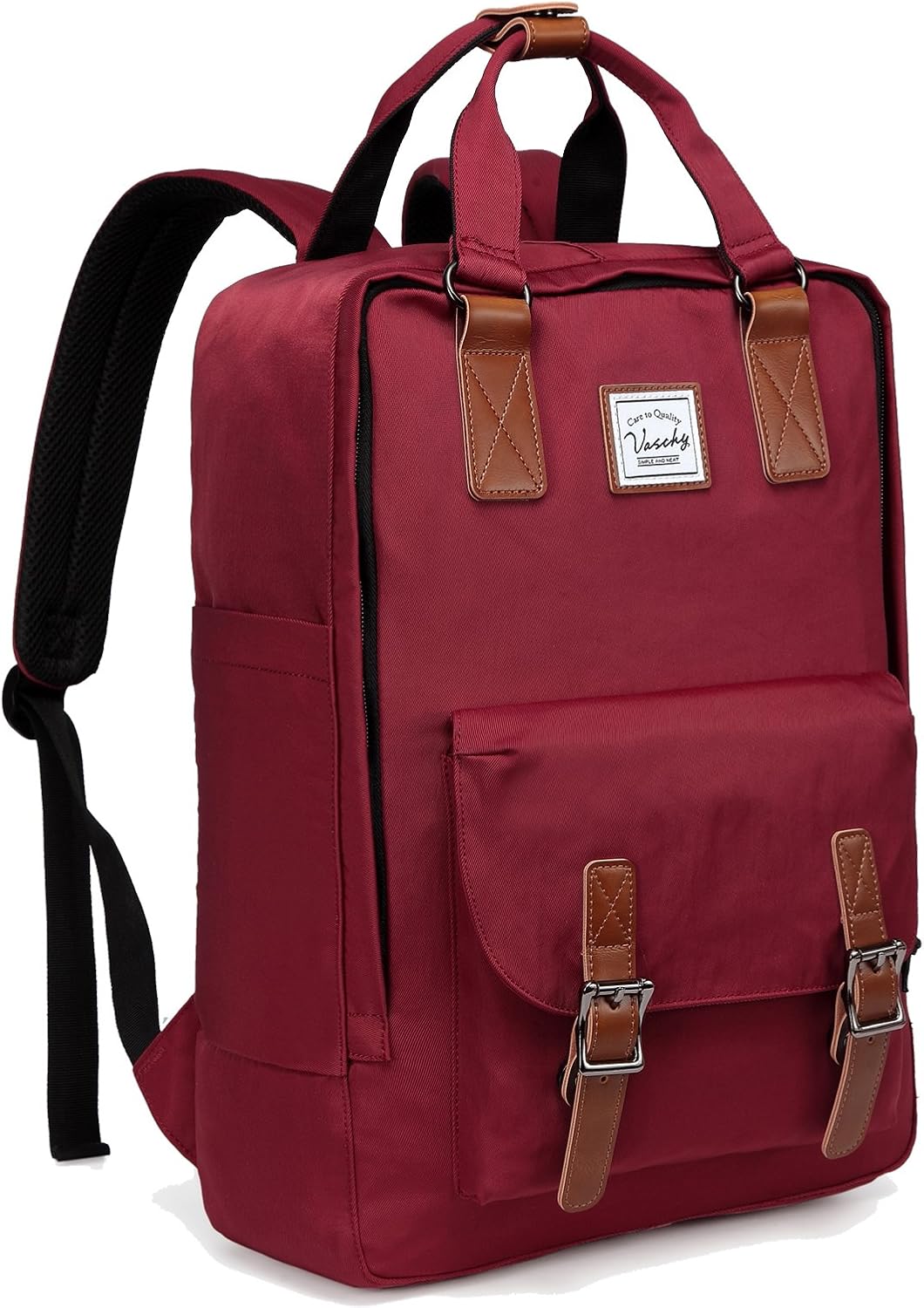 Laptop Backpack | 15.6 Inch Water-Resistant, Vintage Organizer