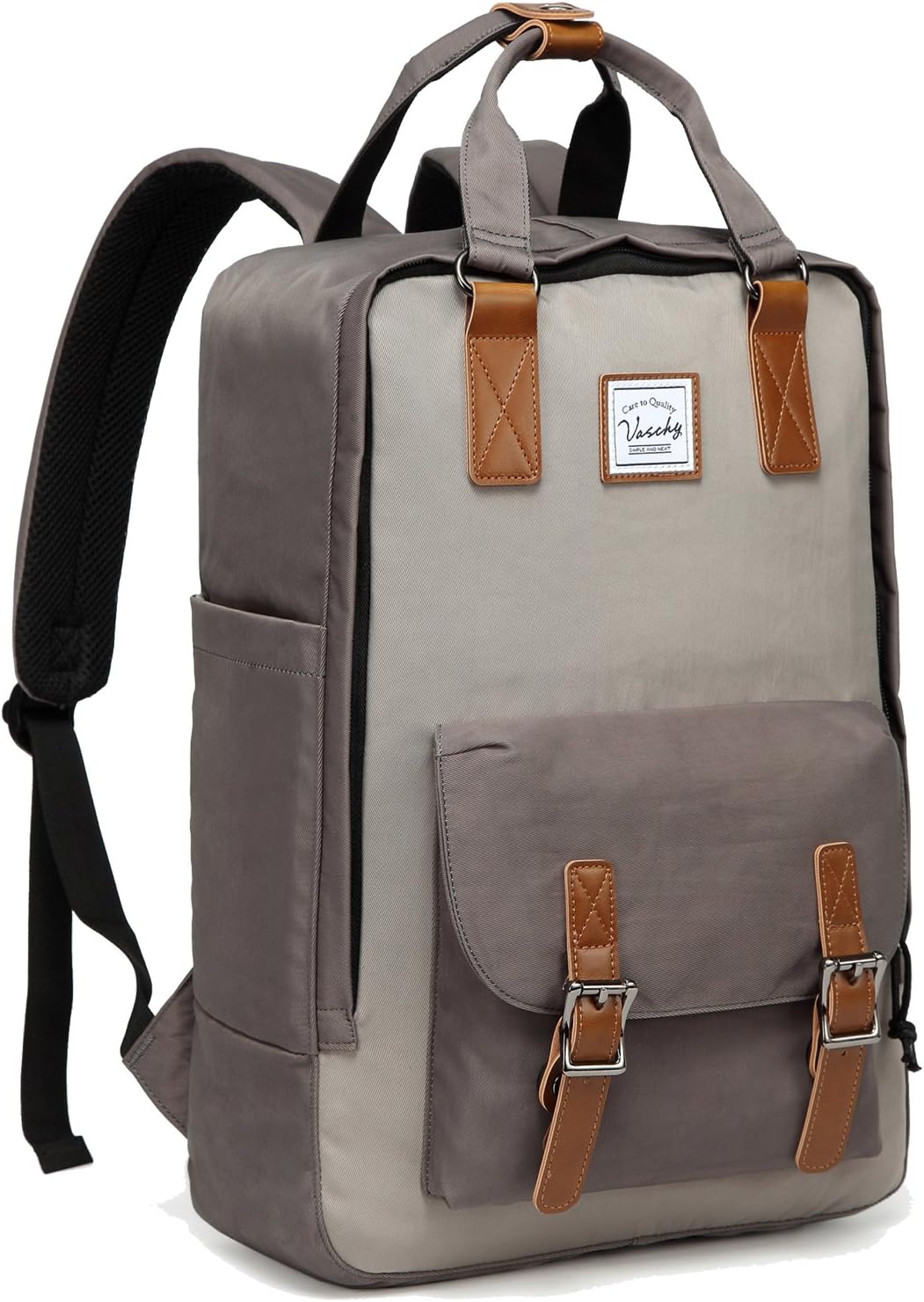 Laptop Backpack | 15.6 Inch Water-Resistant, Vintage Organizer