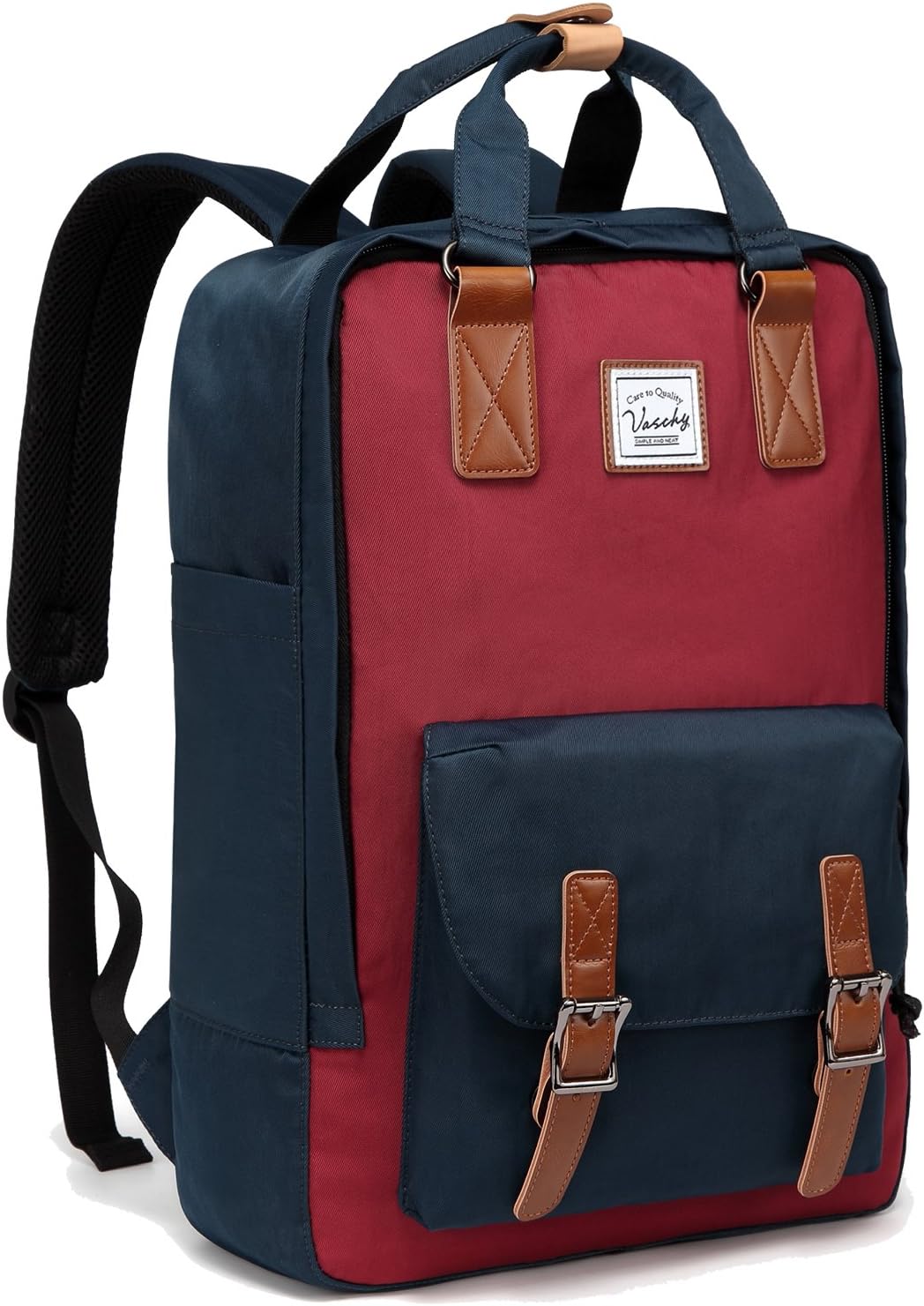 Laptop Backpack | 15.6 Inch Water-Resistant, Vintage Organizer