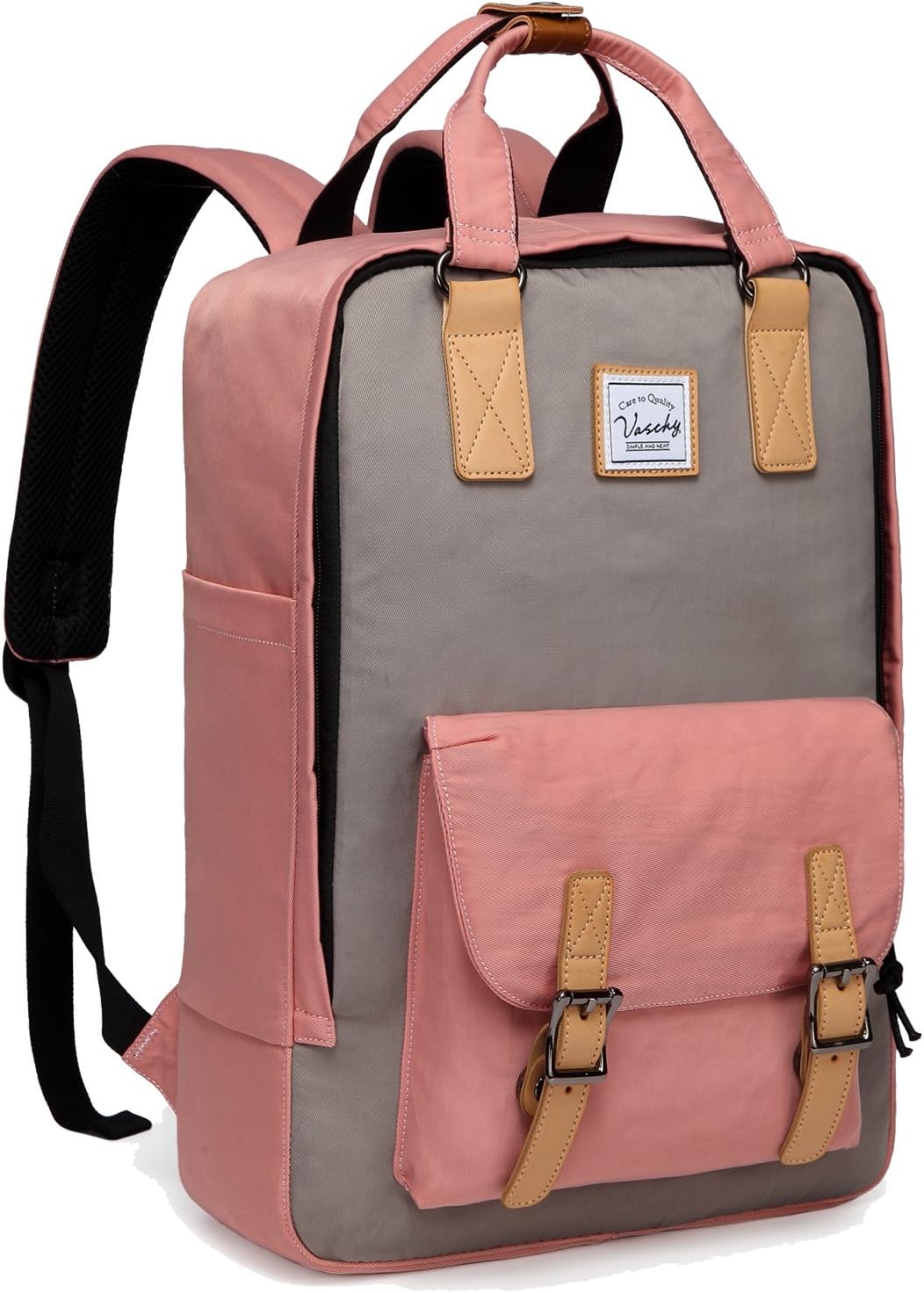 Laptop Backpack | 15.6 Inch Water-Resistant, Vintage Organizer