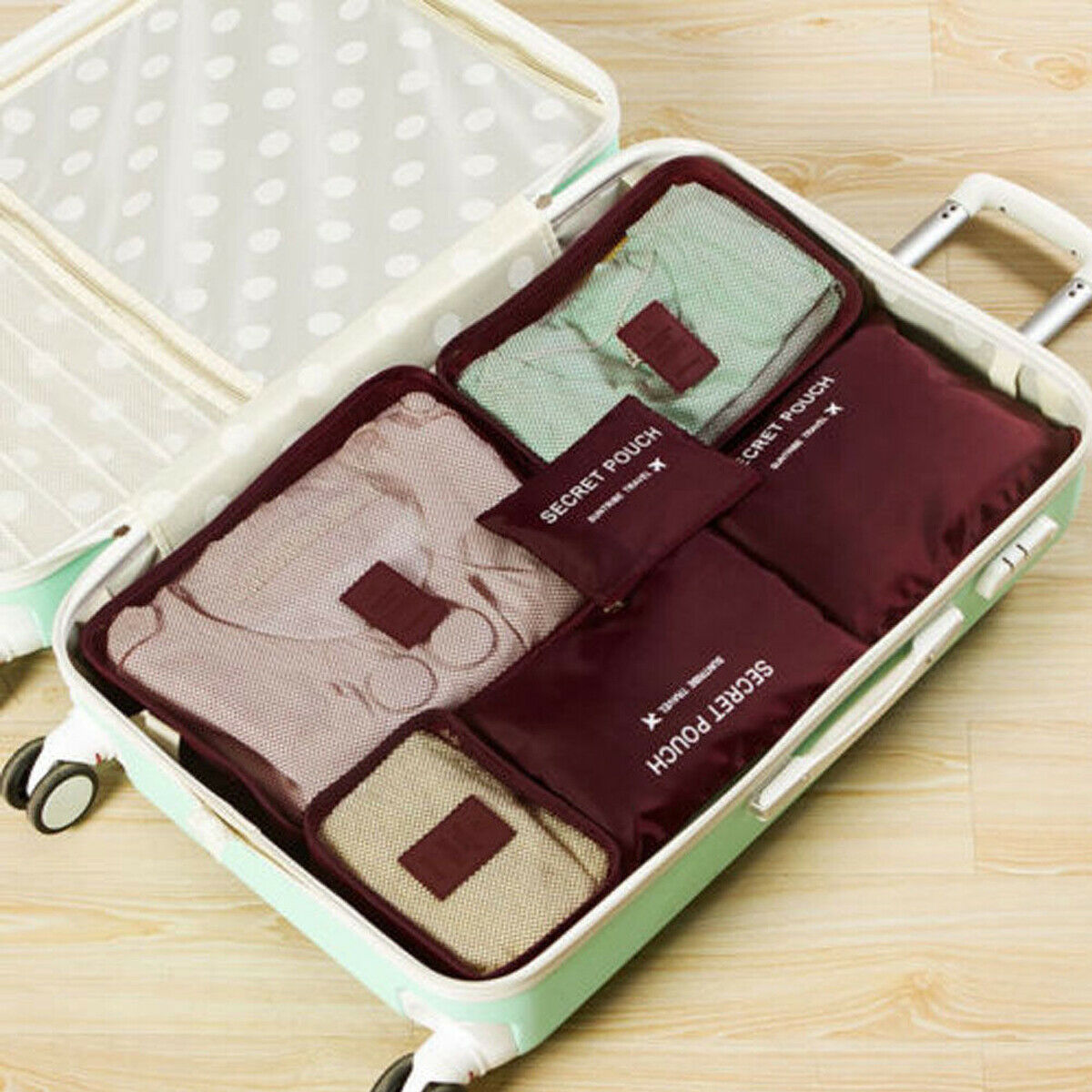 Luggage Packing Cubes | Order Space-Saving Storage Bags