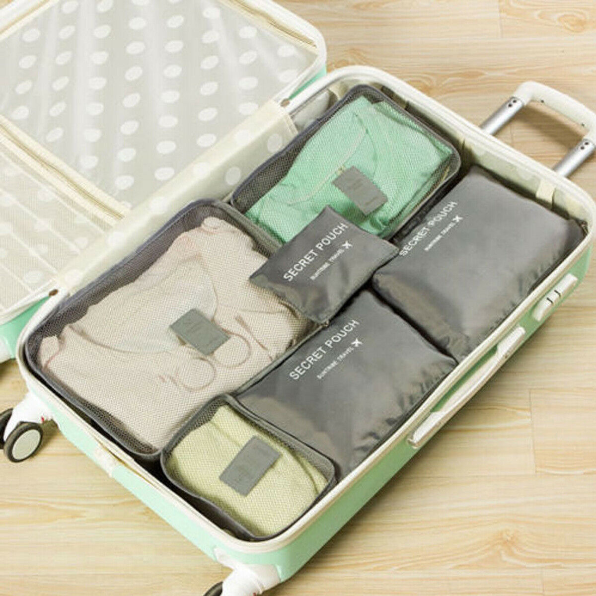 Luggage Packing Cubes | Order Space-Saving Storage Bags