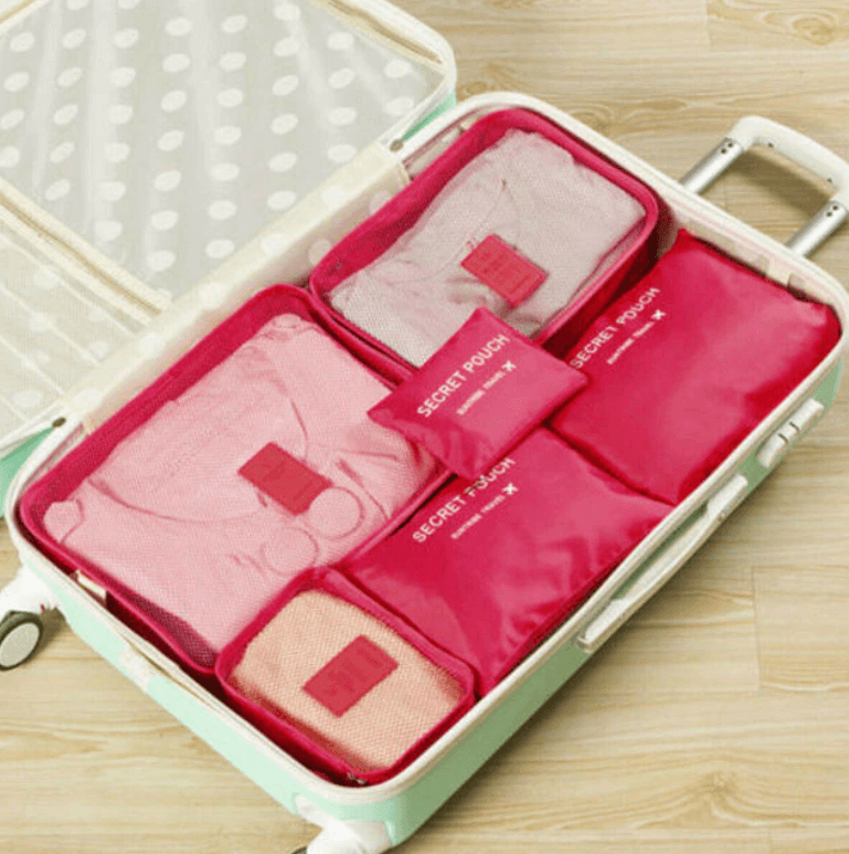 Luggage Packing Cubes | Order Space-Saving Storage Bags