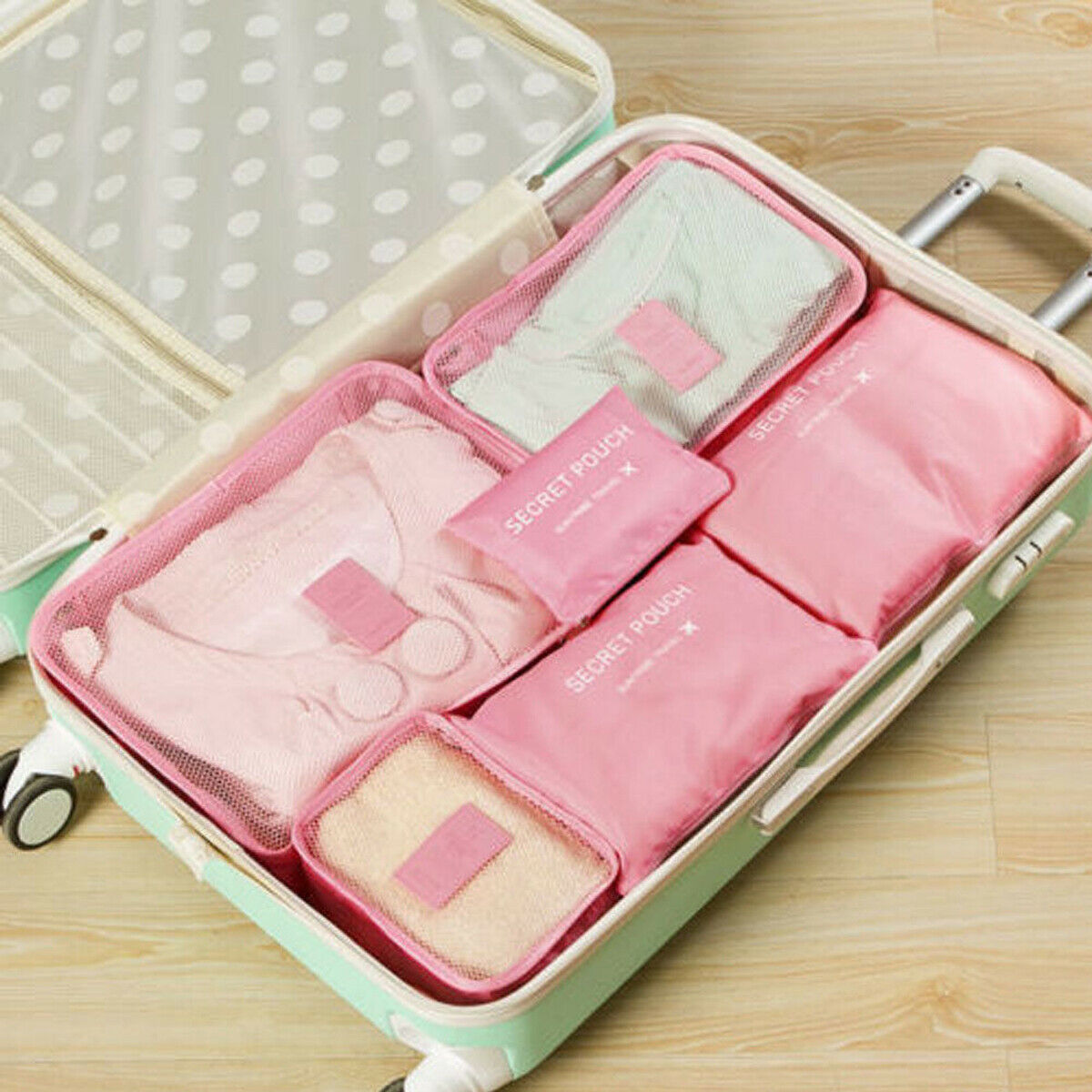Luggage Packing Cubes | Order Space-Saving Storage Bags