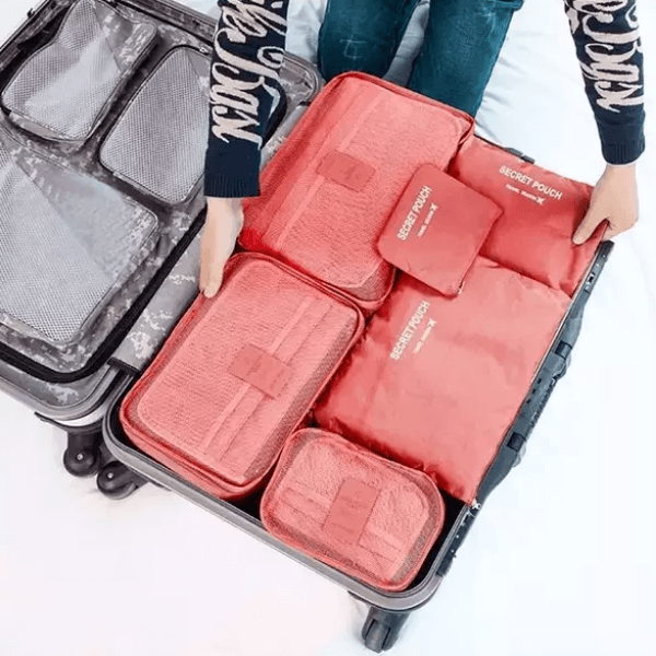 Luggage Packing Cubes | Order Space-Saving Storage Bags