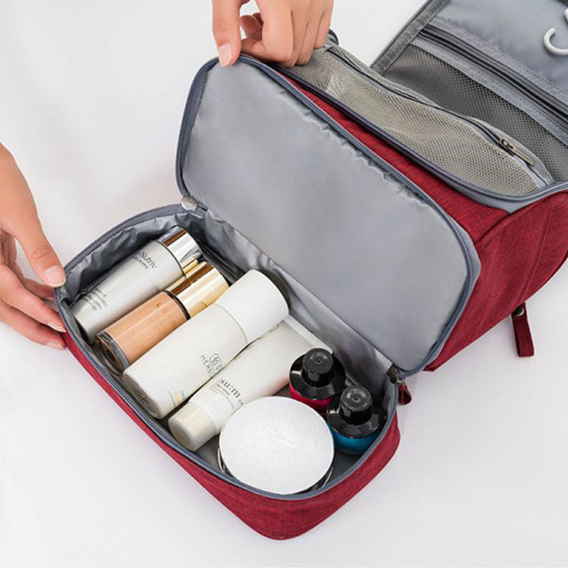 Hanging Toiletry Bag | Multi-compartment, Water-resistant
