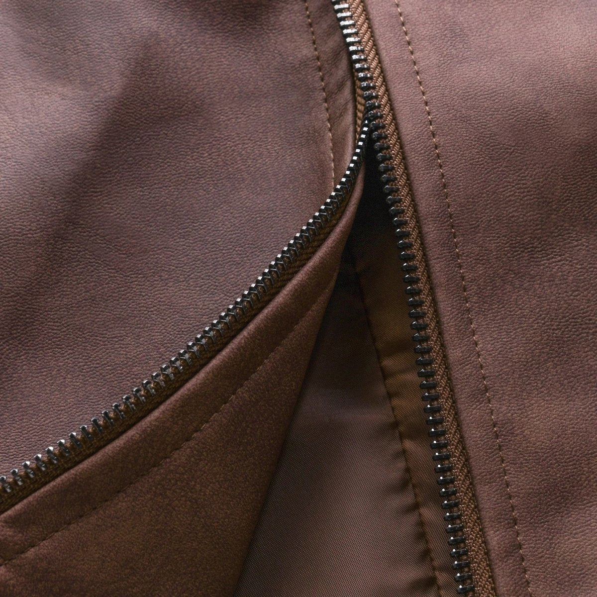 Men's Motorcycle Jacket | Slim Fit, Black and White