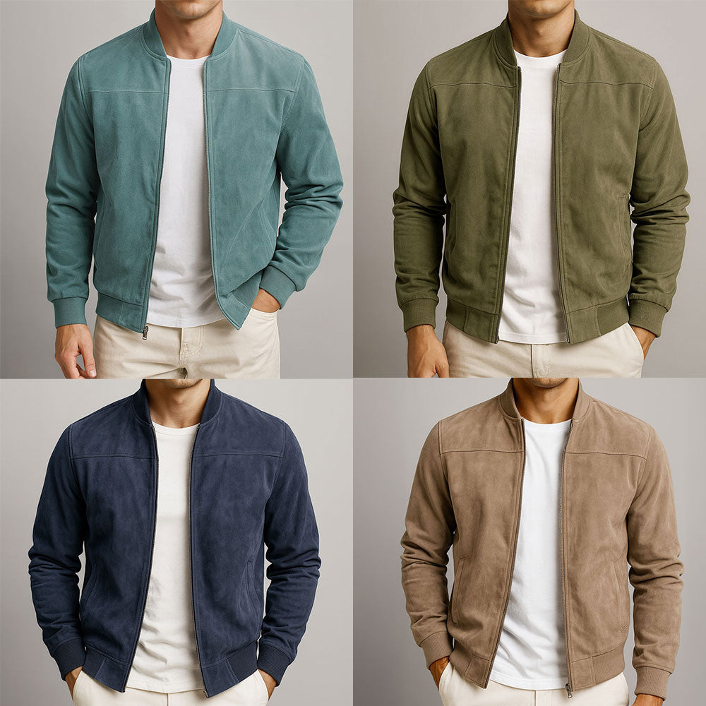 Men Bomber Jacket Lightweight Breathable