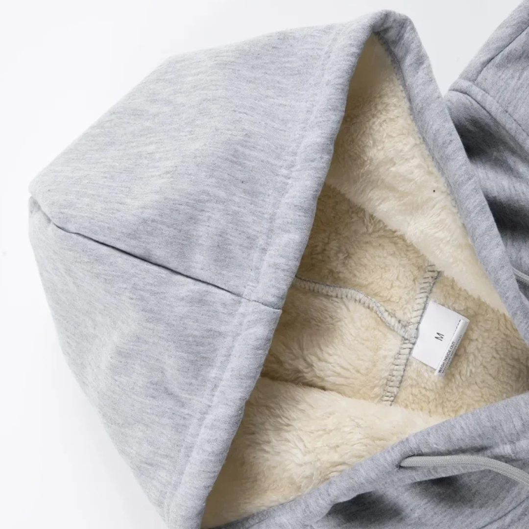 Men's Fleece Vest | Sherpa, Hooded Design | Windproof, Full Zip Front