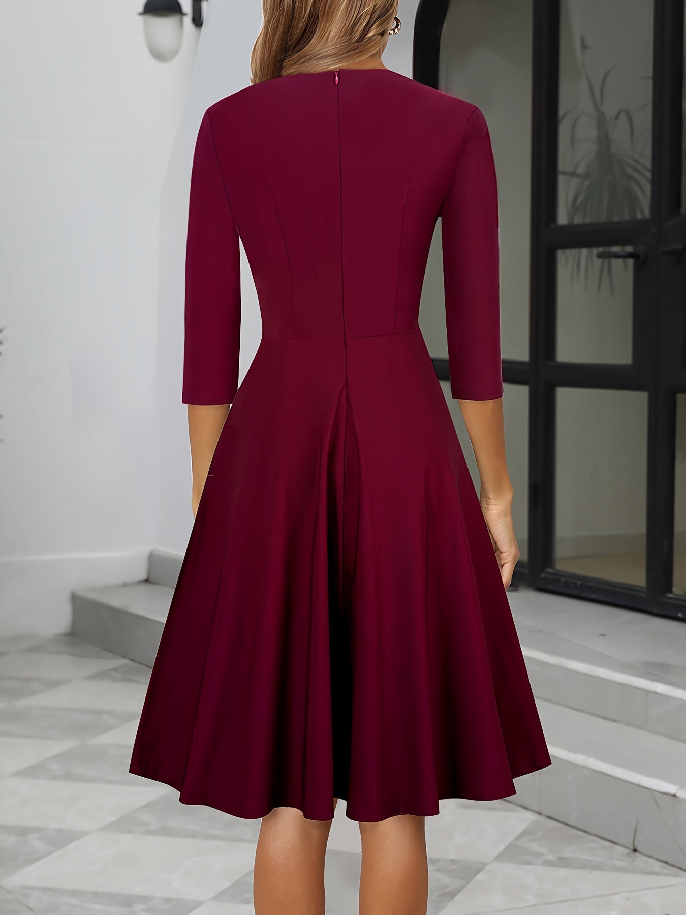 Midi Dress | Women's Elegant, Wedding Guest | Chic Evening Style