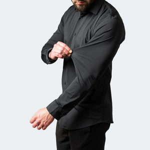 Men's Button-Up Shirt | White, Stretch & Iron-Free
