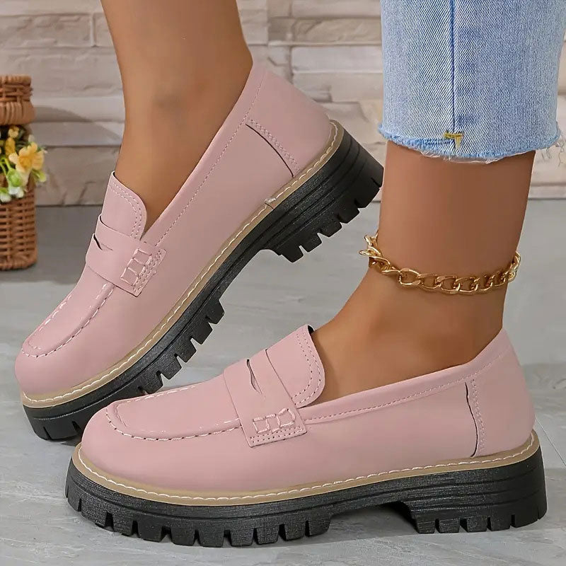 Women's Orthopedic Platform Loafers | Arch Support, Lug Sole
