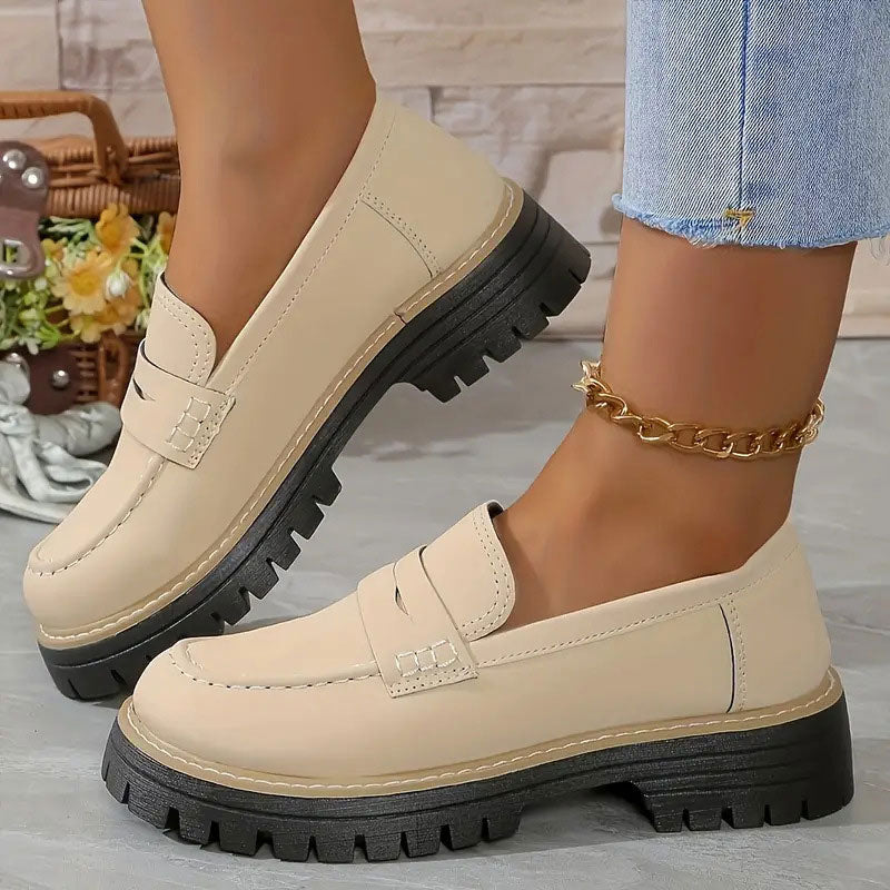 Women's Orthopedic Platform Loafers | Arch Support, Lug Sole