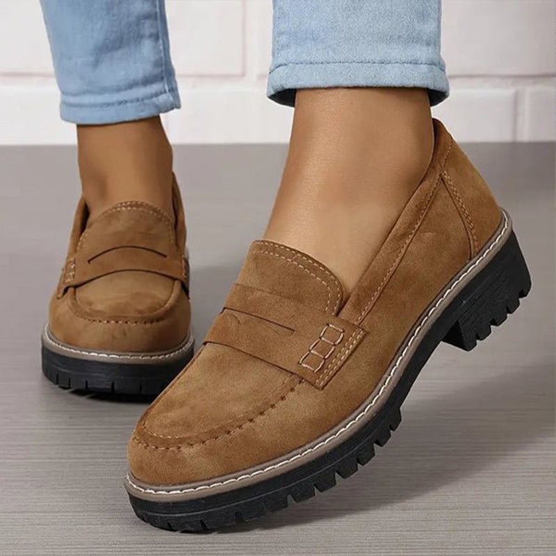 Women's Orthopedic Platform Loafers | Arch Support, Lug Sole