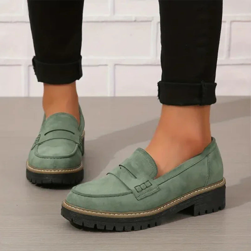 Women's Orthopedic Platform Loafers | Arch Support, Lug Sole