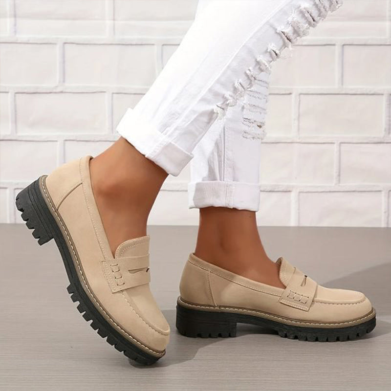 Women's Orthopedic Platform Loafers | Arch Support, Lug Sole