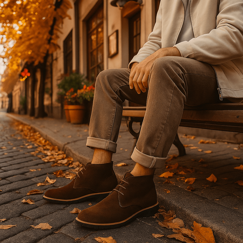 Chris Men's Casual Ankle Boots - Everyday Wear
