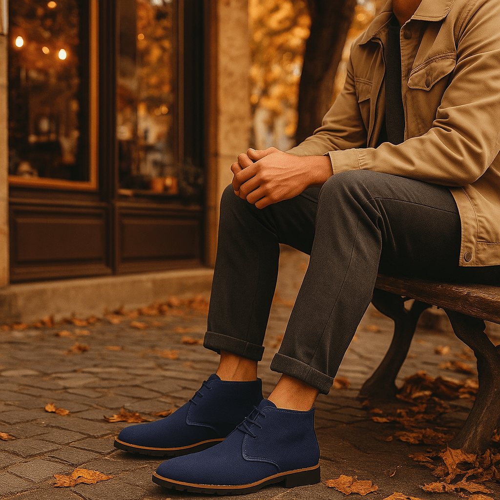 Chris Men's Casual Ankle Boots - Everyday Wear