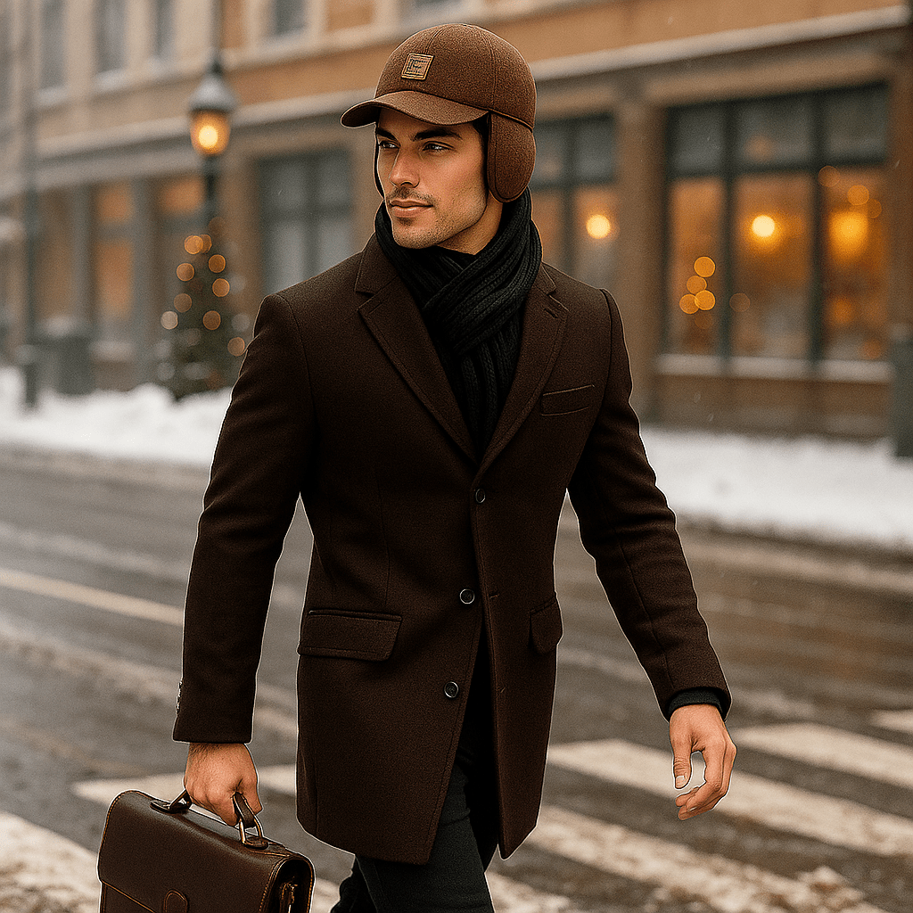 Warm Winter Hat - Ear Protection - Fleece Lined - Windproof
