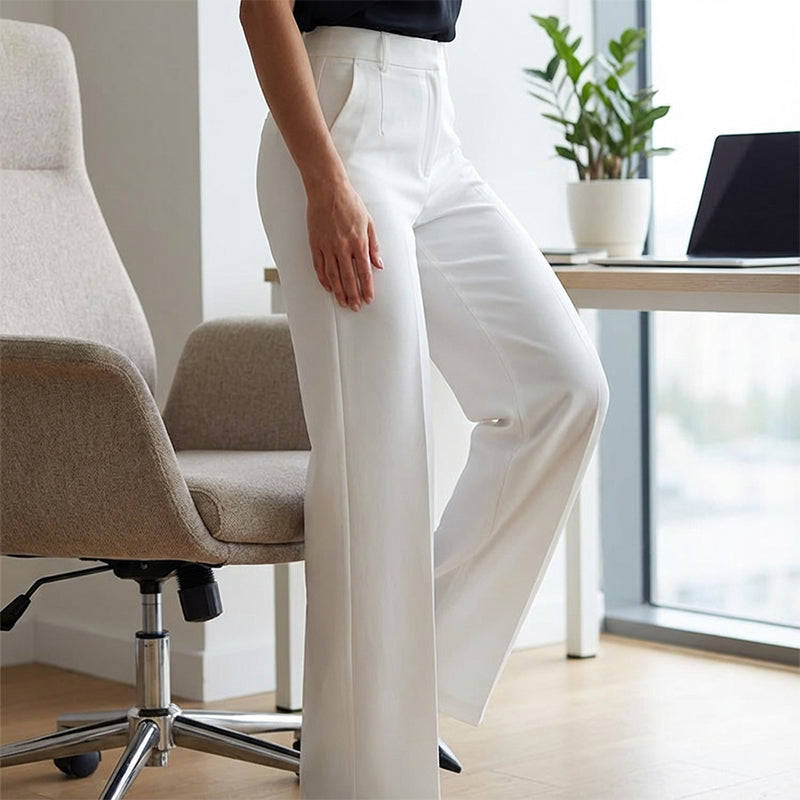 Women's Pants | High Waist Stretch, Elegant Tailored Fit