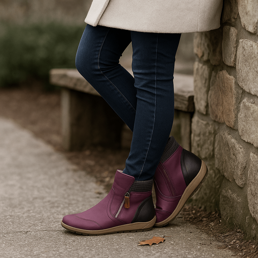 Women's Orthopedic Ankle Boots - Waterproof - Anatomical Support