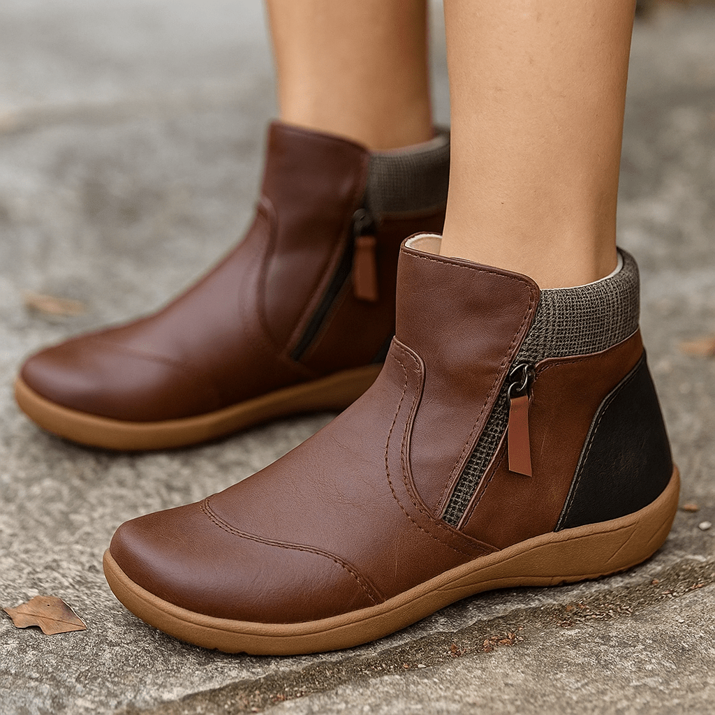 Women's Orthopedic Ankle Boots - Waterproof - Anatomical Support