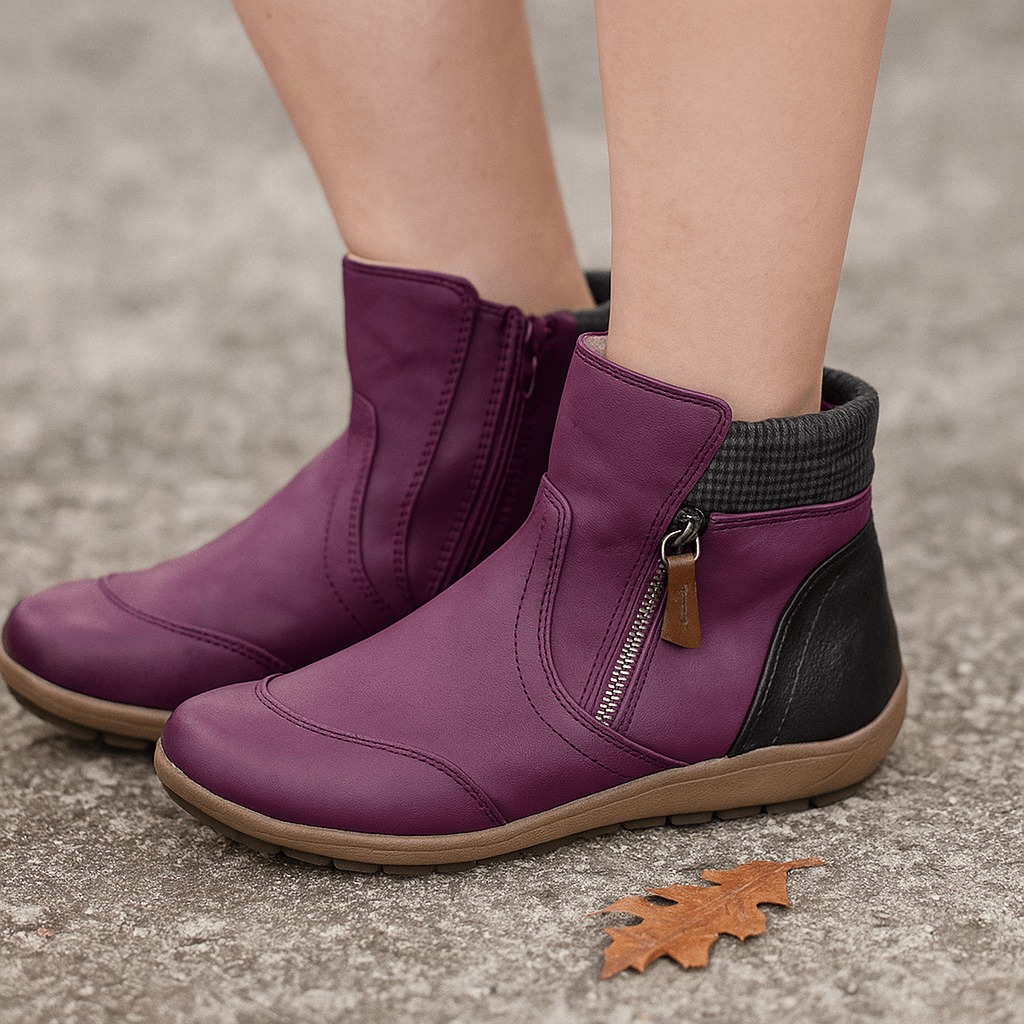 Women's Orthopedic Ankle Boots - Waterproof - Anatomical Support