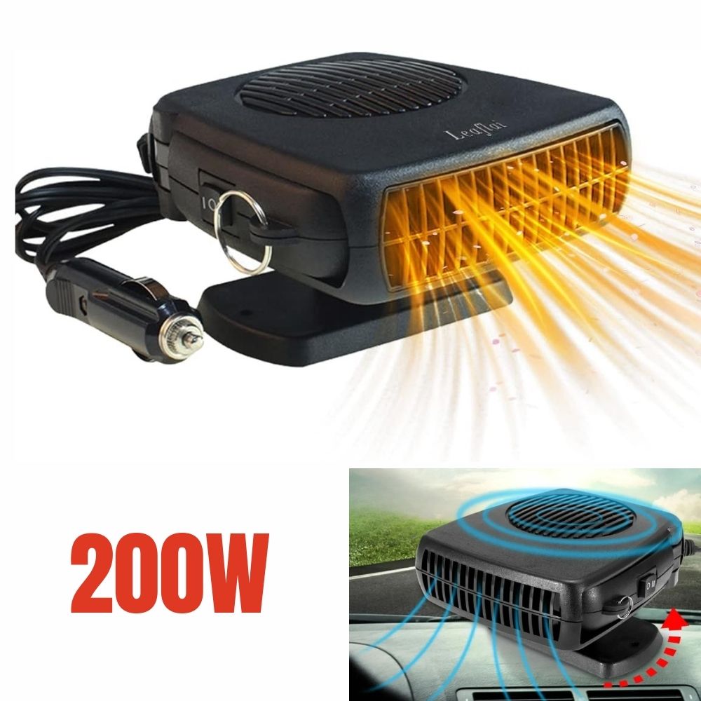 Car Heater 12V | Ceramic Fan | Defrost and Warmth