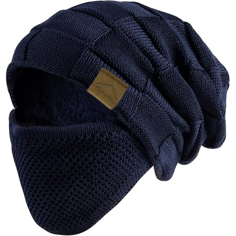 Balaclava Set | Knit, Winter, Thermal | Beanie Style, Face Cover Unisex