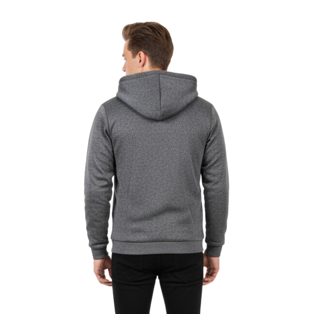 Men's Fleece Vest | Sherpa, Hooded Design | Windproof, Full Zip Front