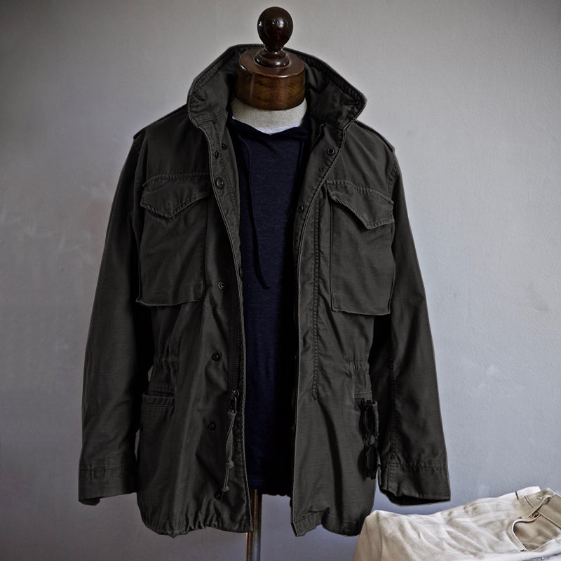 Men's Field Jacket | Concealed Hood, Tapered Fit