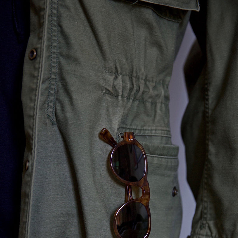 Men's Field Jacket | Concealed Hood, Tapered Fit