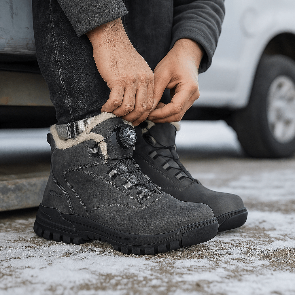 Ernestoz - Men's Protective Boots - Autumn Winter