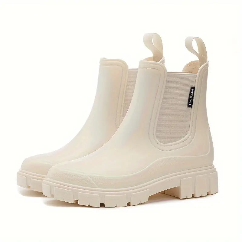 Women's Chelsea Boots | Waterproof, Low Heel, Slip-On