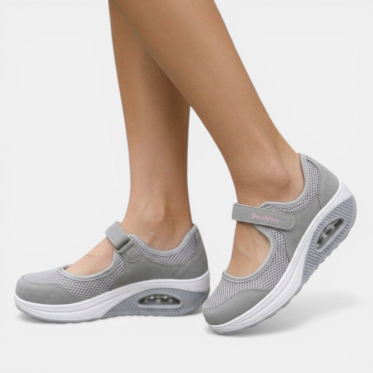 Women orthopedic air cushion sneakers lightweight non-slip sole ergonomic support