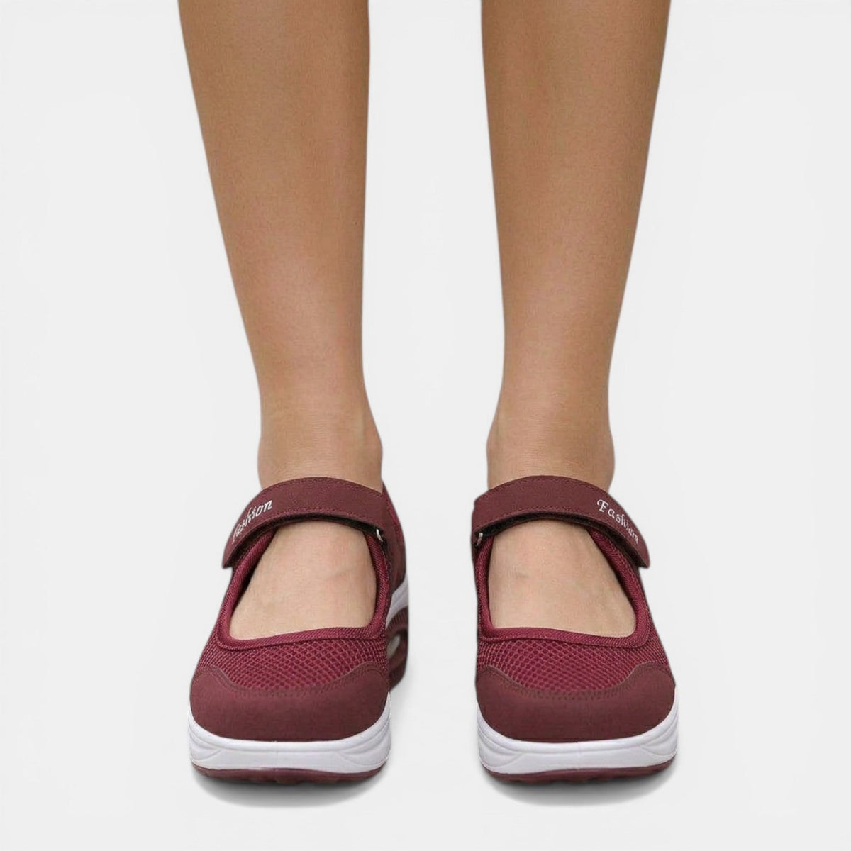 Women orthopedic air cushion sneakers lightweight non-slip sole ergonomic support