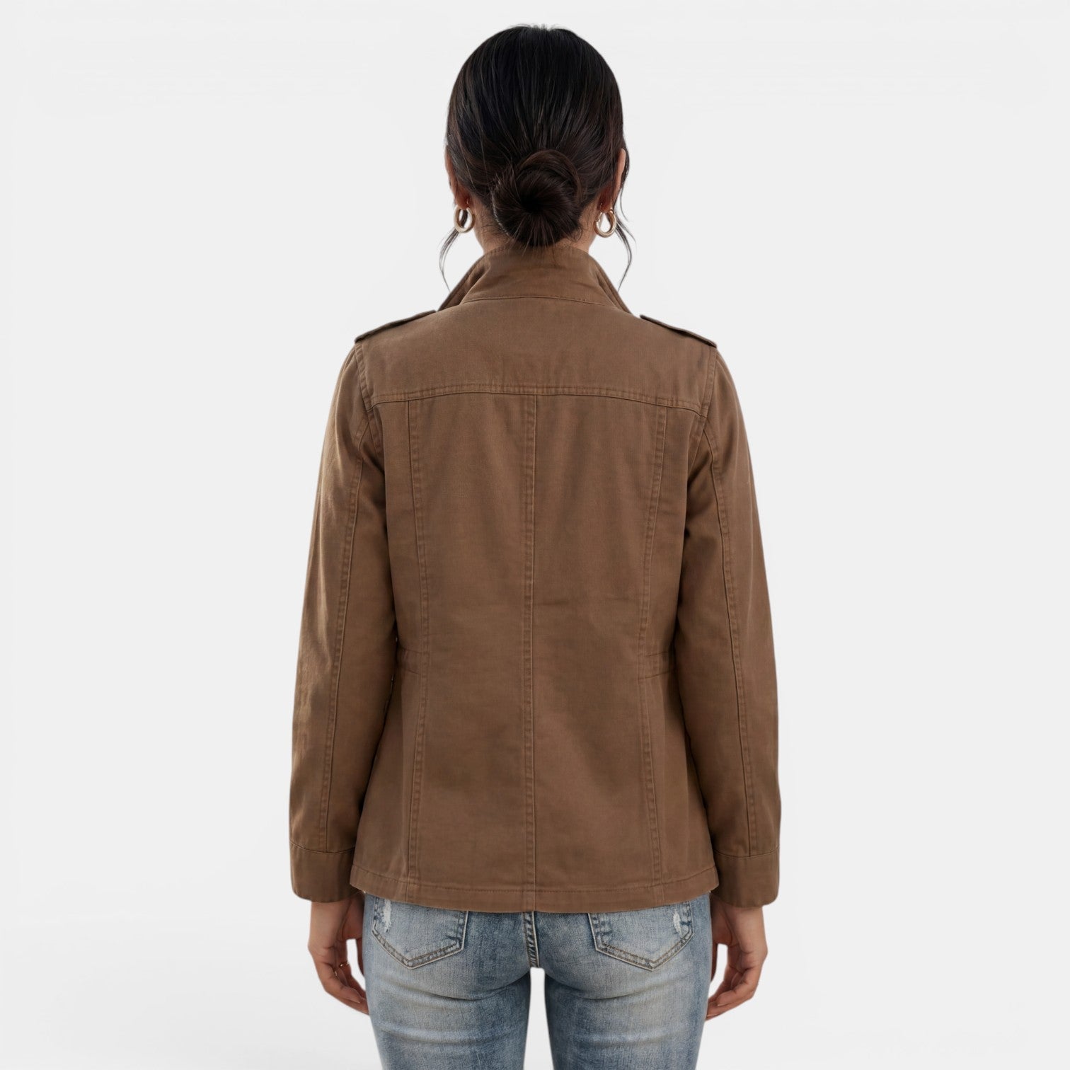 Women's Jacket | Lightweight Spring Autumn | Casual Zip