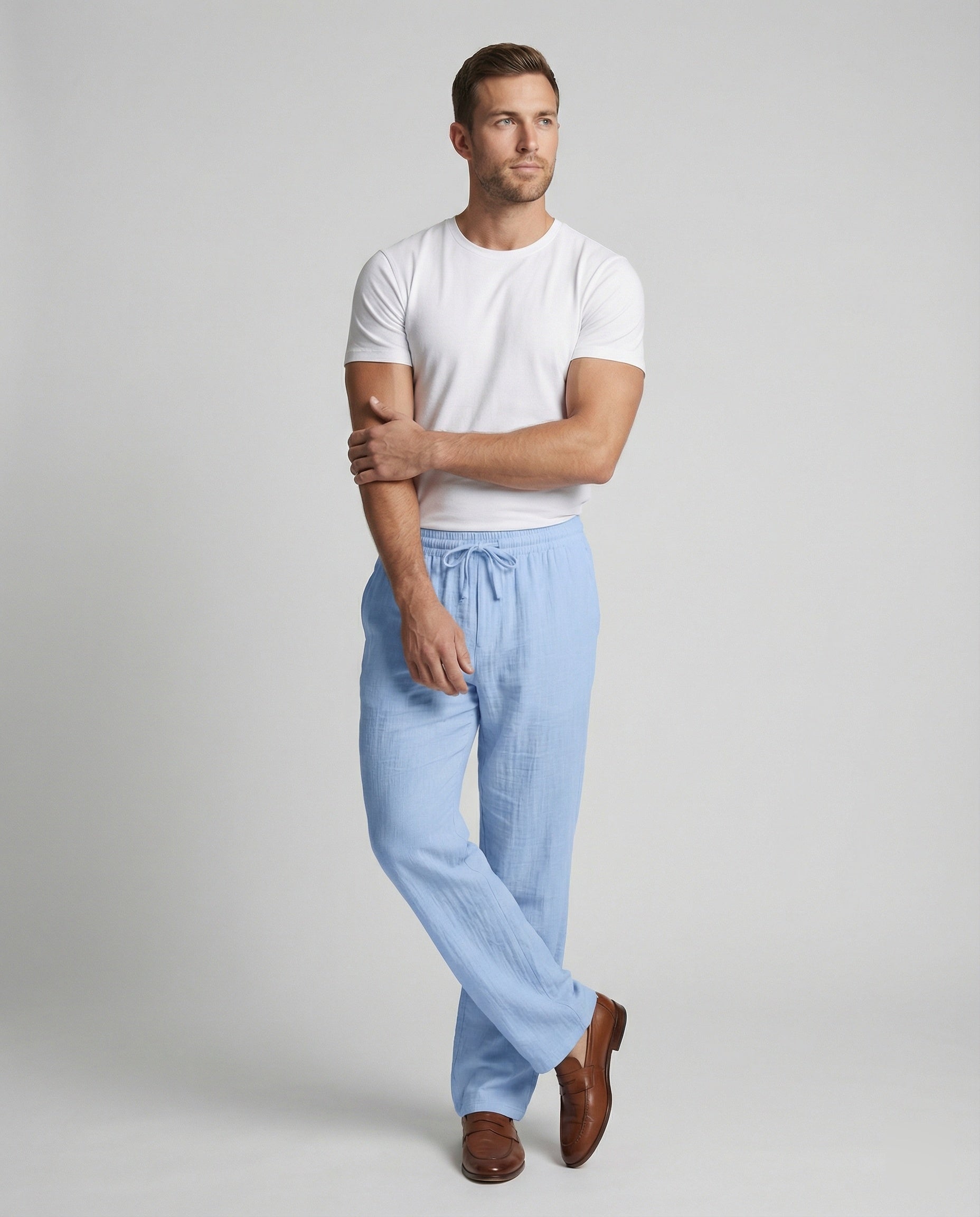Men's Linen Pants | Loose Fit | 6 Colors