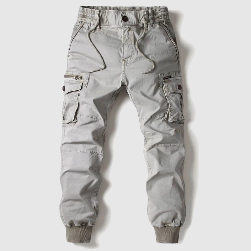 Men's Cargo Jogger Pants | Elastic Waist, Tactical Pockets