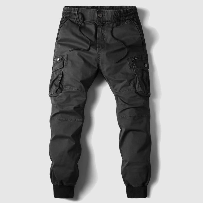 Men's Cargo Jogger Pants | Elastic Waist, Tactical Pockets