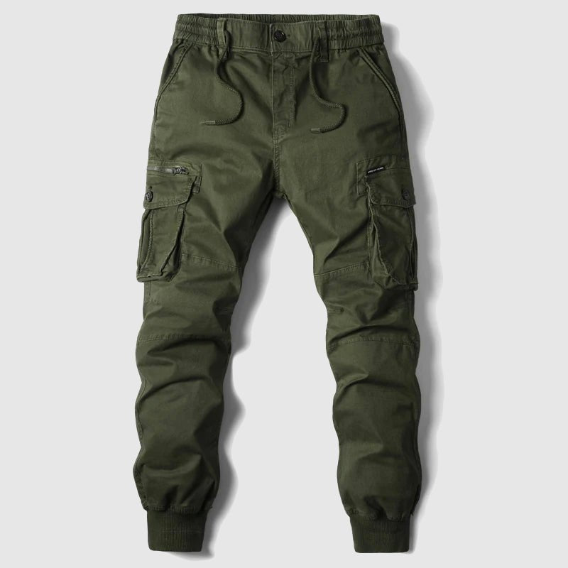 Men's Cargo Jogger Pants | Elastic Waist, Tactical Pockets